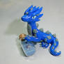 Blue Potion Glitter Dragon