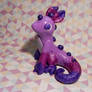 Purple Glitter Dragon