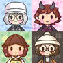 Simple Chibi Icons 9