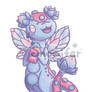 Pastel Flower Fairy Dragon