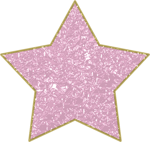 Pink Star With Gold Trim PNG By Clipartcotttage On DeviantArt pink-star-with-gold-trim-png-by-clipartcotttage-on-deviantart