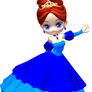 Princess in Blue Poser PNG Clipart (20)