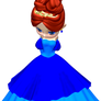Princess in Blue Poser PNG Clipart (24)