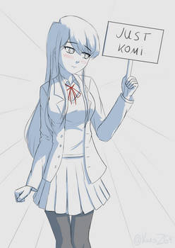 Just Komi-san.