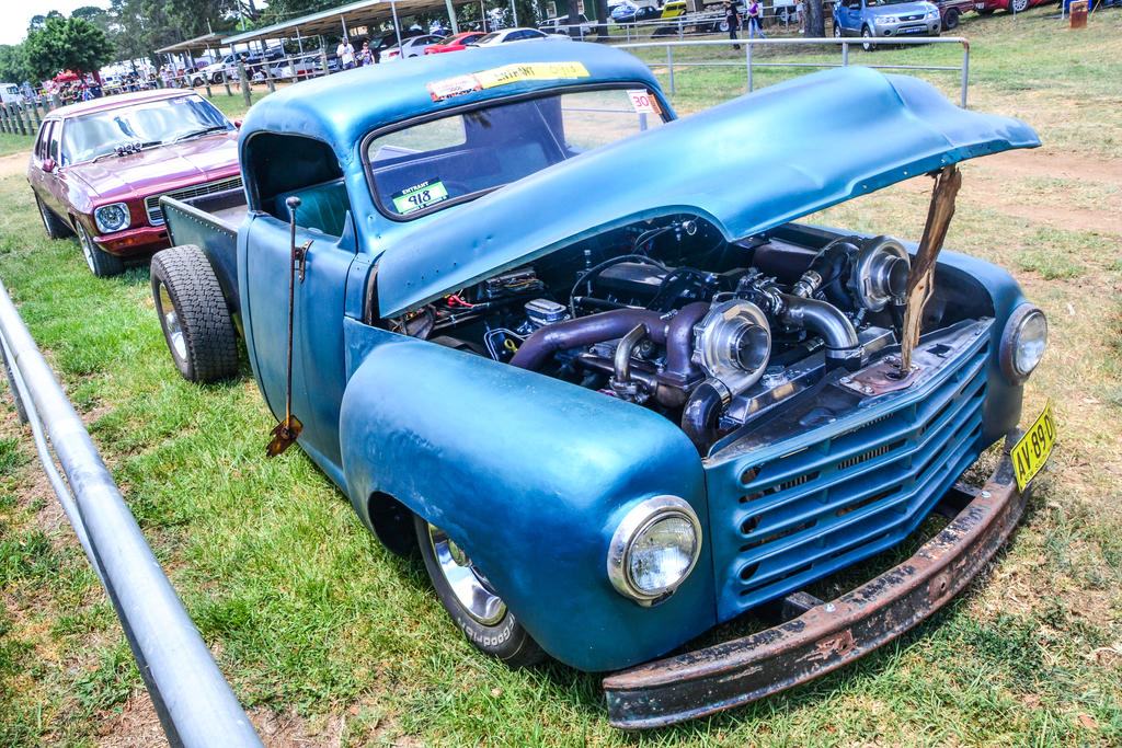 Twin Turbo Studebaker Pickup @ Summernats 30