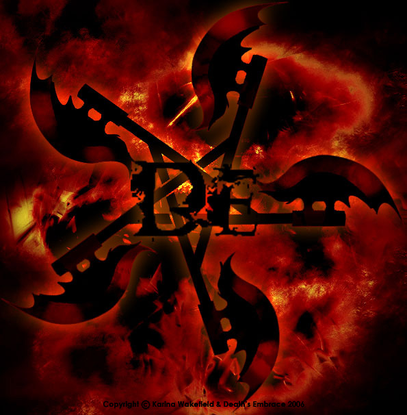 Death's Embrace Flame Logo