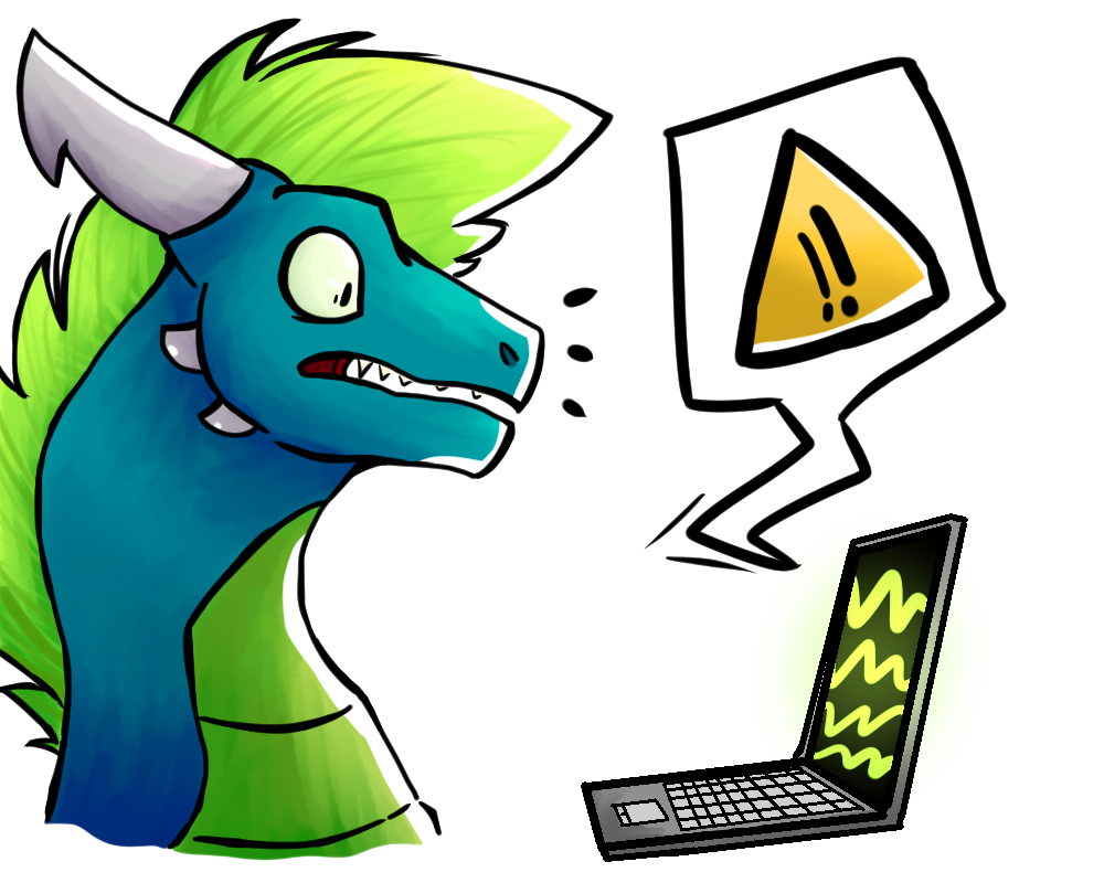 Computer Dragon by Nightindrake on DeviantArt