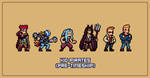 OP Sprite Set: Kid Pirates (Pre-Timeskip) by zyphpixels