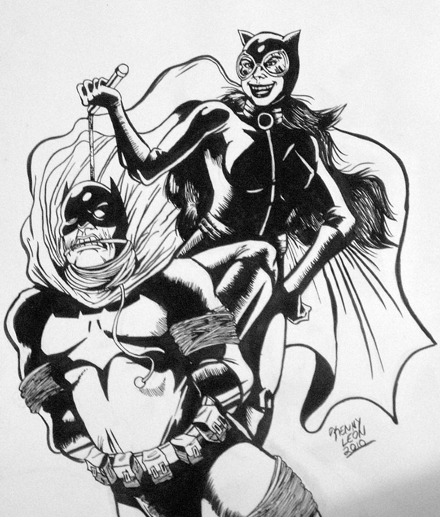 Batman vs Catwoman Request