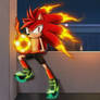 Red Male Teen Hedgehog Oc Fire Manipulat - (10)