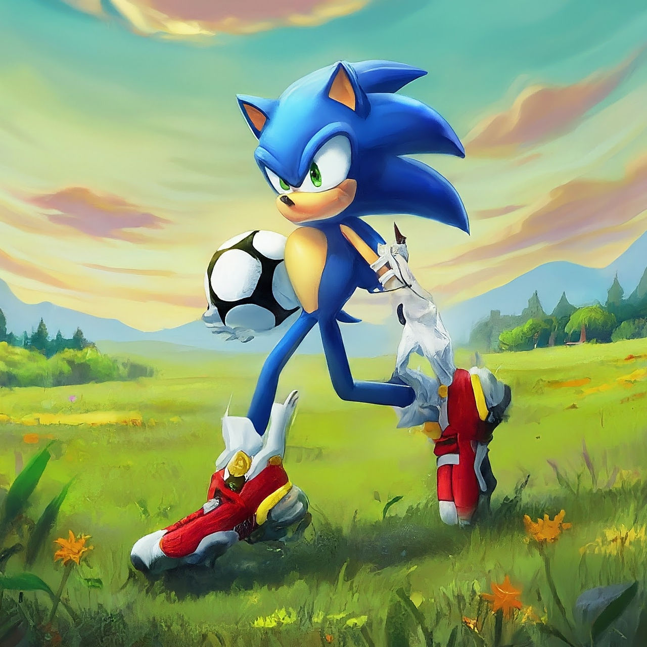 Sonic The Hedgehog In Sonic Free Riders (15) by MobiansAiSoccerDudes on ...