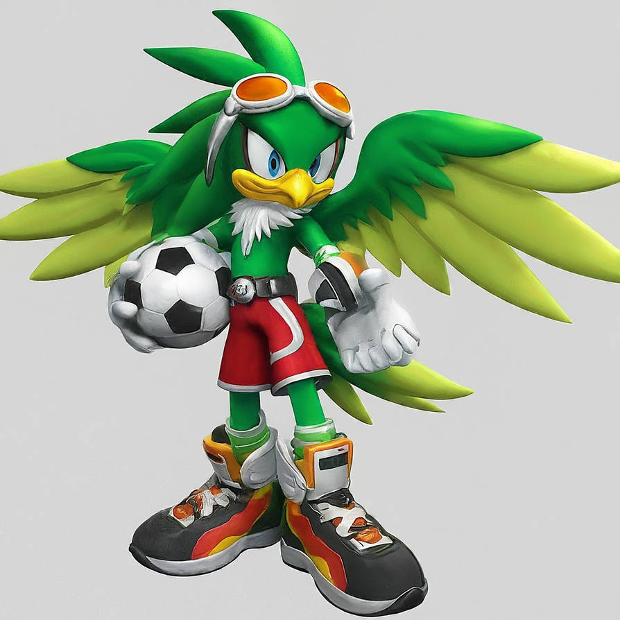 Jet The Hawk In Sonic Free Riders Wearin (48) by MobiansAiSoccerDudes ...
