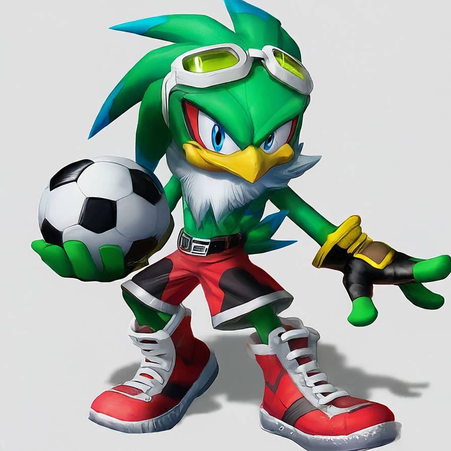 Jet The Hawk In Sonic Free Riders Wearin (10) by MobiansAiSoccerDudes ...