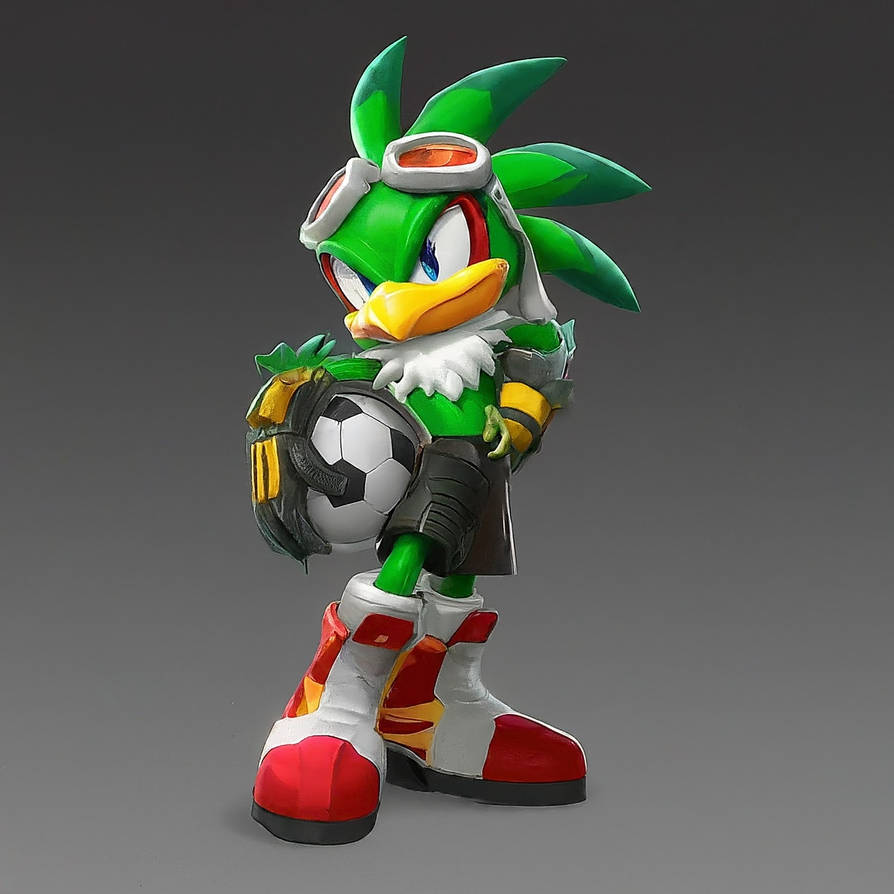 Jet The Hawk In Sonic Free Riders Wearin (84) by MobiansAiSoccerDudes ...