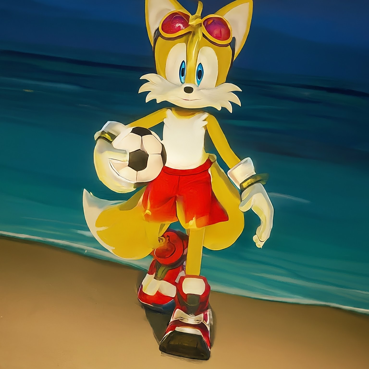 Tails Free Riders Tails The Fox In Sonic Free Riders Weari (20) by MobiansAiSoccerDudes ...