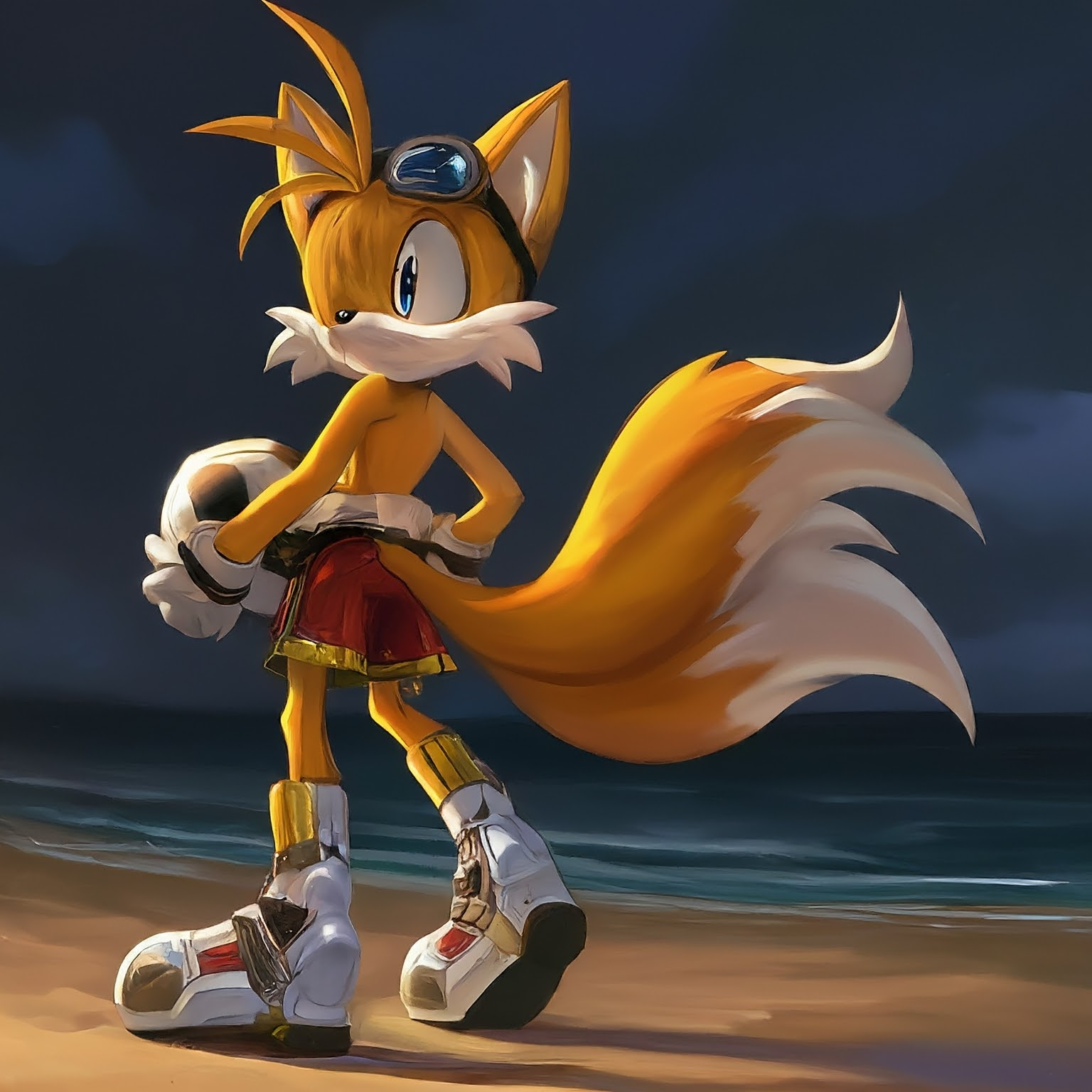 Free Rider Tails Tails The Fox In Sonic Free Riders Weari (15) by MobiansAiSoccerDudes ...