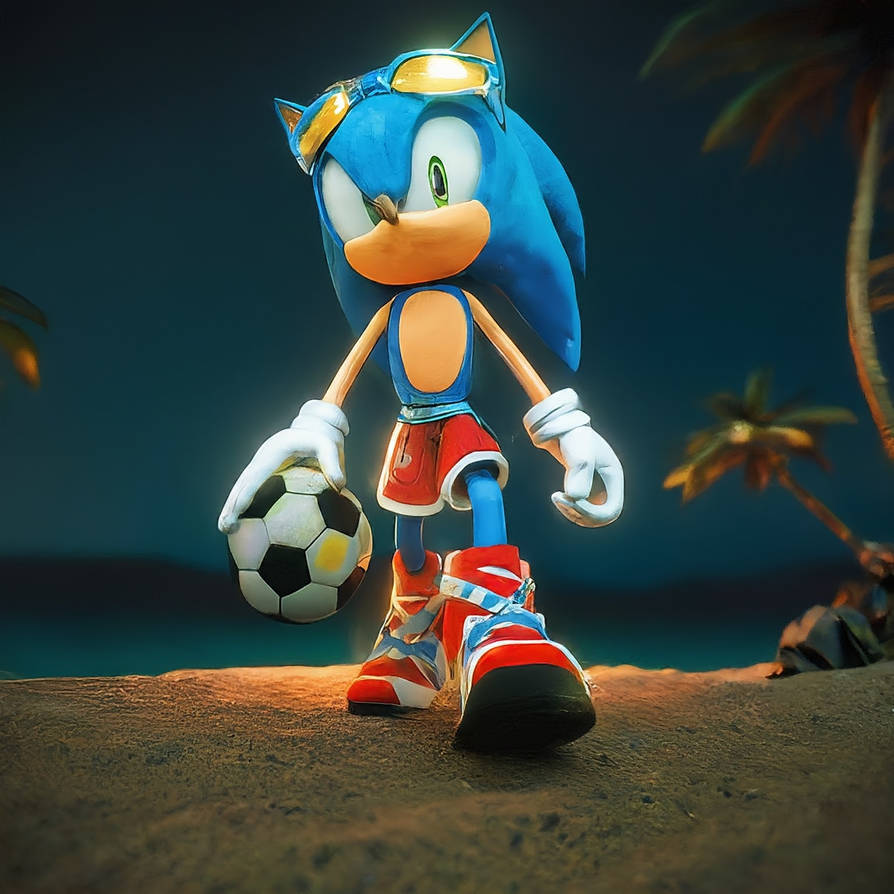 Free Riders Characters Sonic The Hedgehog In Sonic Free Riders (54) by MobiansAiSoccerDudes on ...