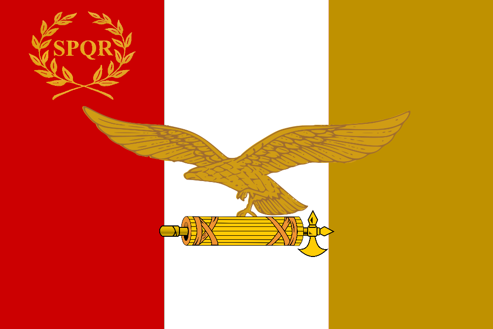 4th Rome Flag Flag Of Roma Imperium Italia by TWA777 on DeviantArt