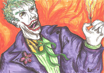 Joker with Fire