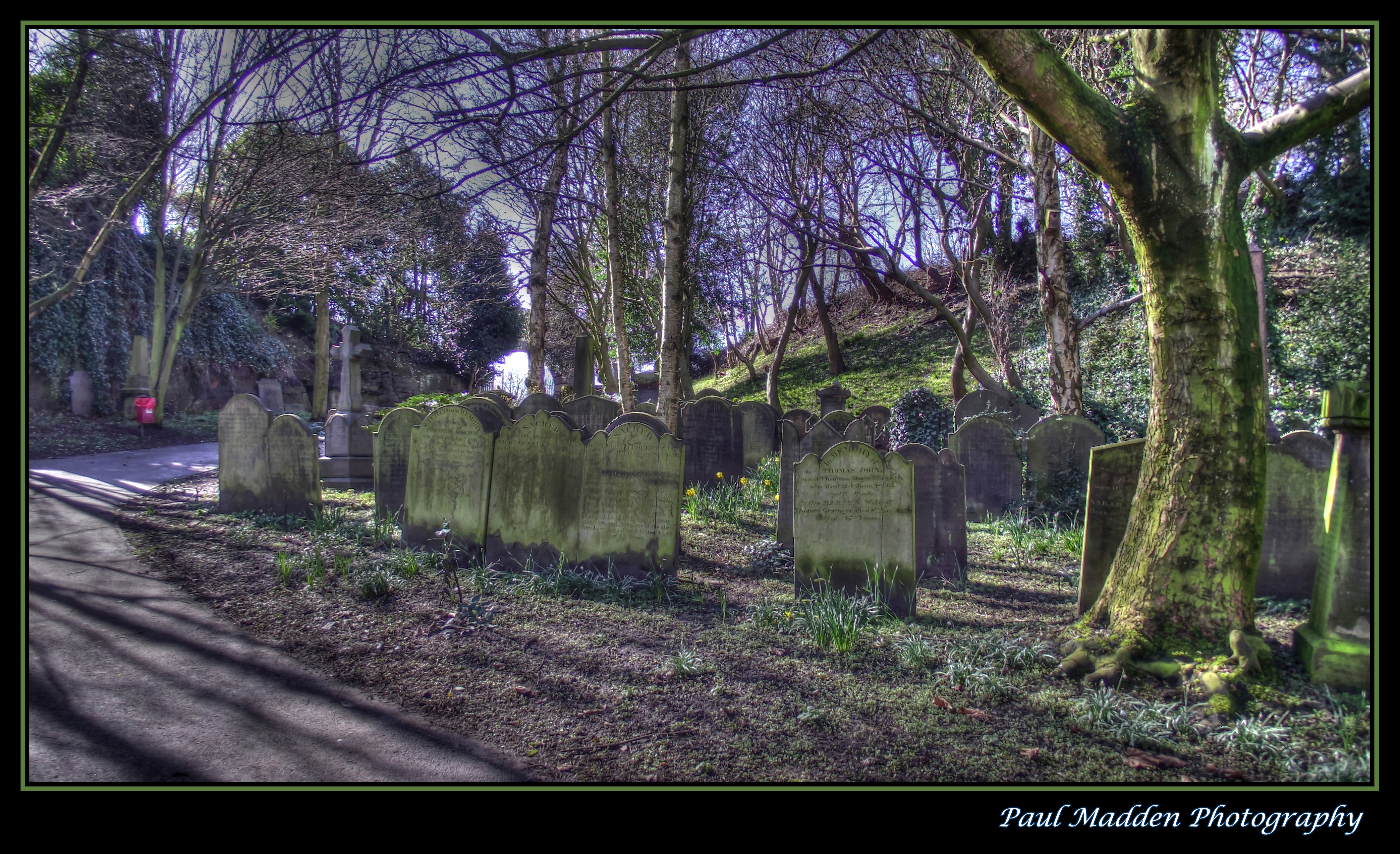 St James Cemetery Framed