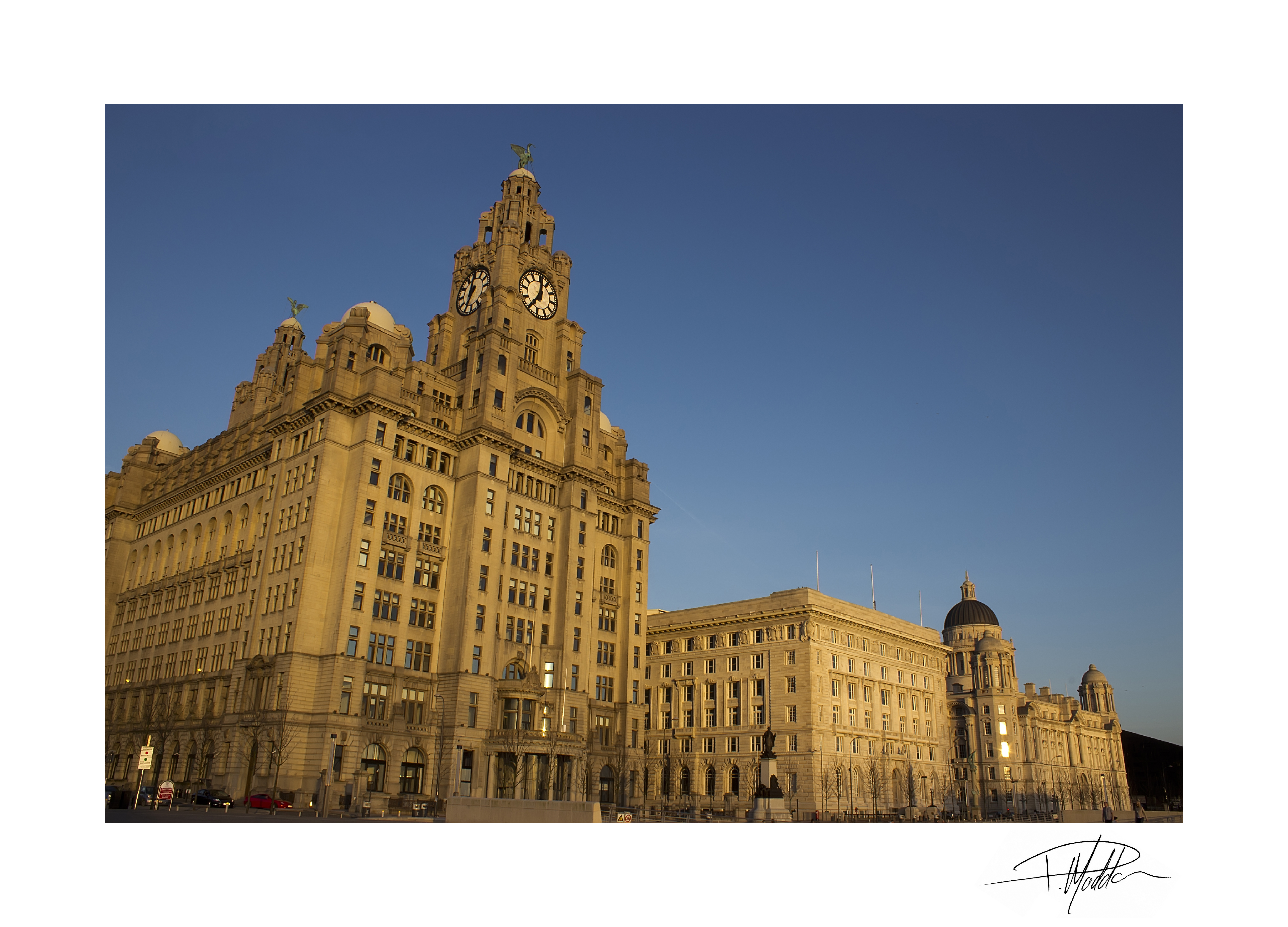 The Three Graces - Liverpool - Framed