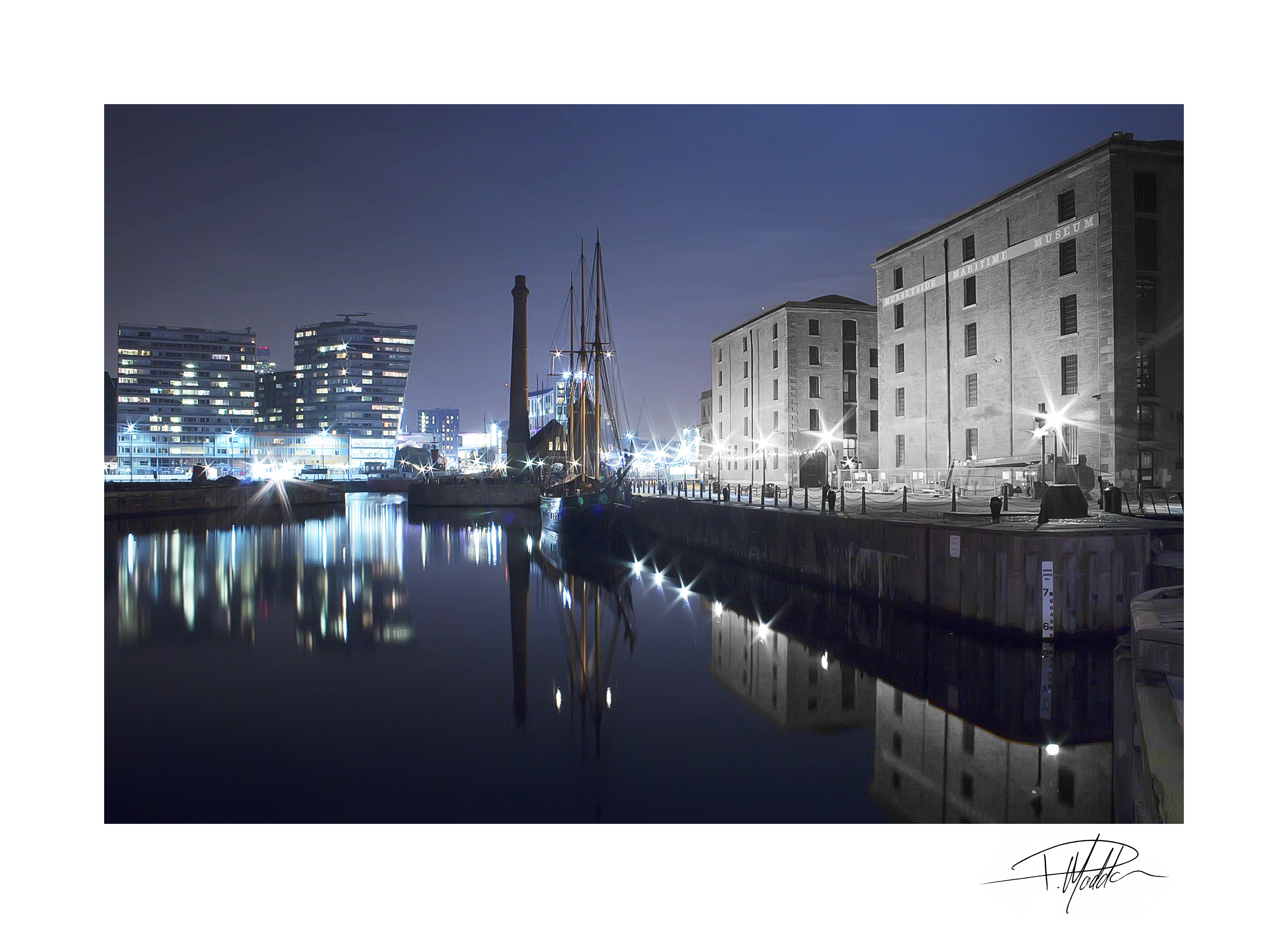 Canning Dock - Liverpool 6 - with border and sig 2