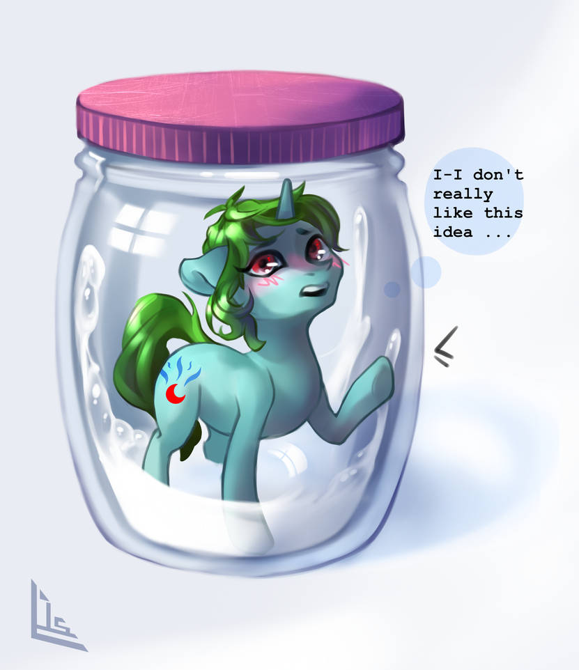 Jar Pony by BilistyTheLes on DeviantArt