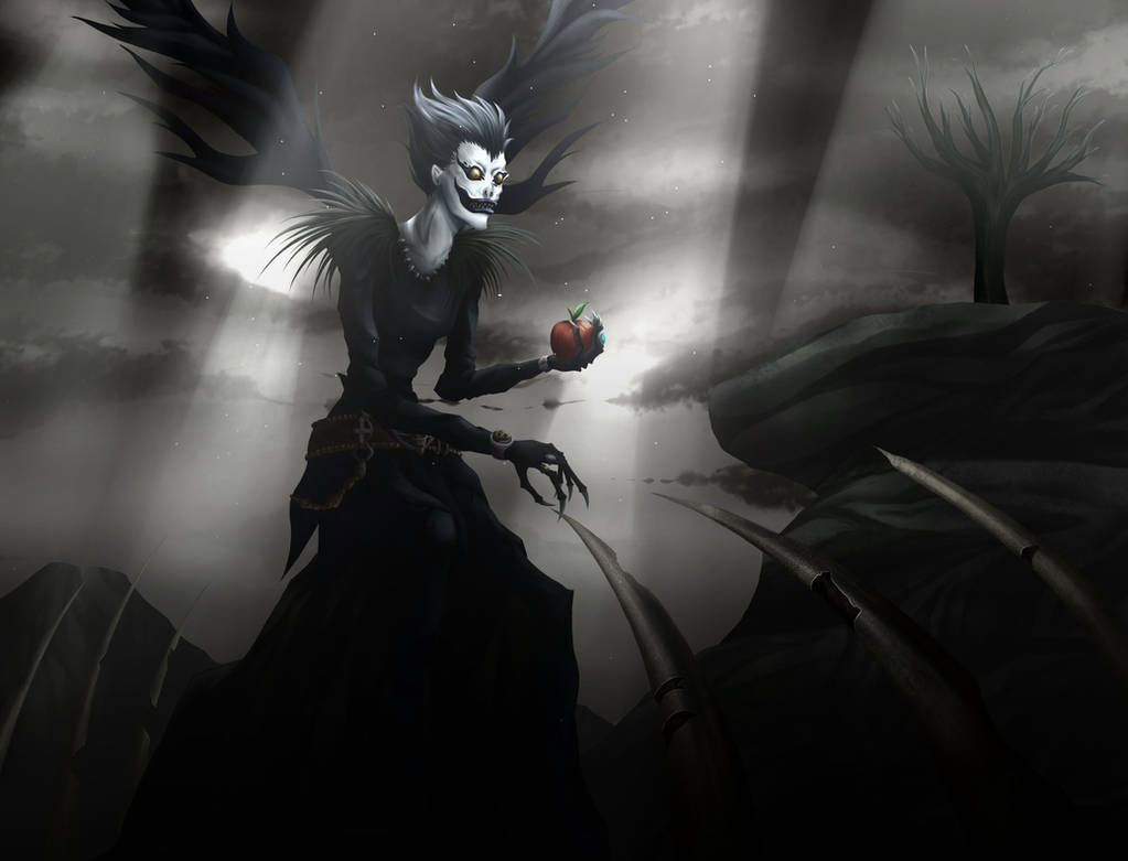 Ryuk - DEATH NOTE by Solaphea on DeviantArt