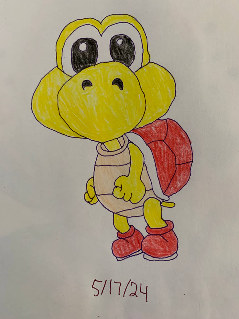 Koopa Drawing Koopa Troopa by Tiana-Koopa on DeviantArt