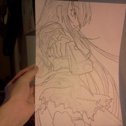 Anime Girl With Gun Sketch By Tlouwerse1994 On Deviantart Anime Girl With Gun Sketch By Tlouwerse1994 On Deviantart