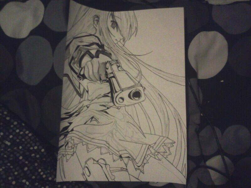 Anime Girl With Gun Sketch 2 By Tlouwerse1994 On Deviantart Anime Girl With Gun Sketch 2 By Tlouwerse1994 On Deviantart