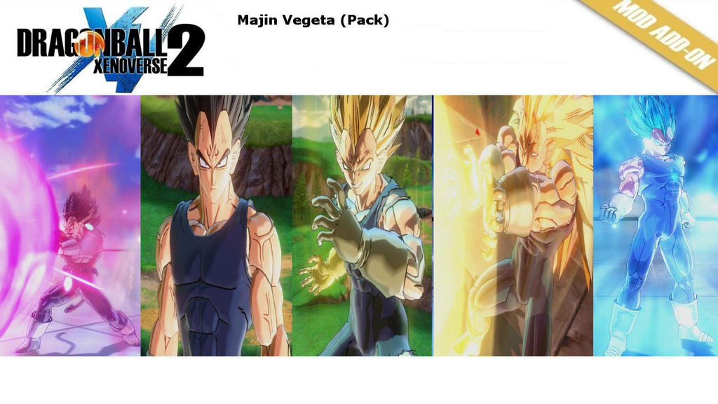 Majin Vegeta Super Saiyan 2 – Xenoverse Mods