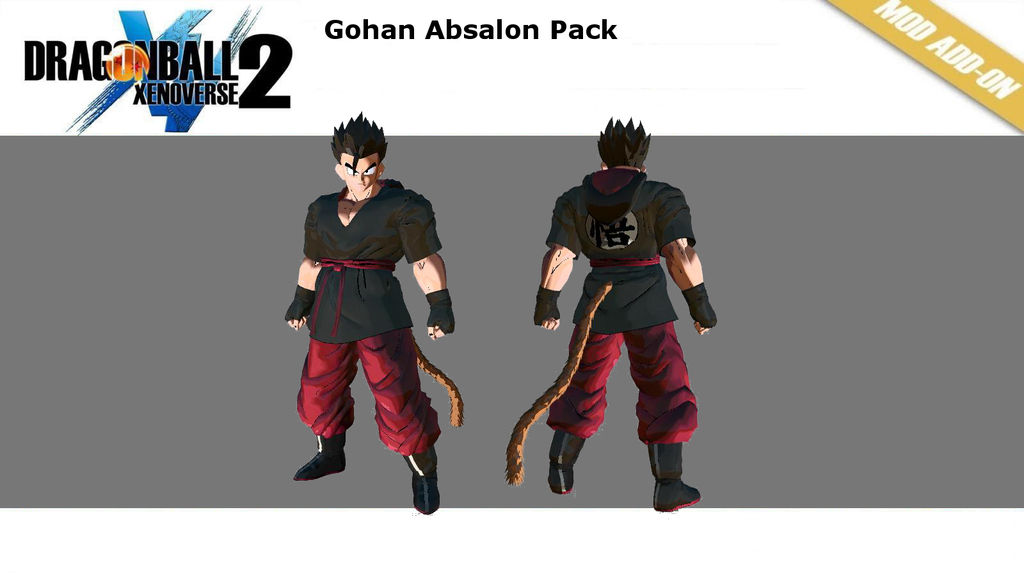 Gohan Complete Saiyan Pack – Xenoverse Mods