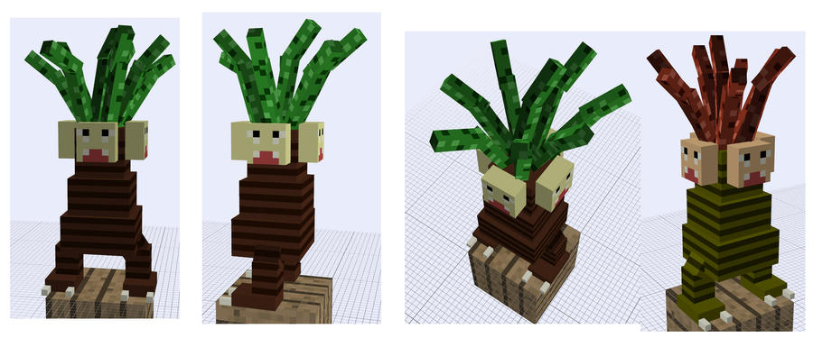 Exeggutor Minecraft Mc Exeggutor by YaVaho155 on DeviantArt