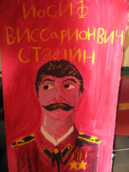 Stalin painting