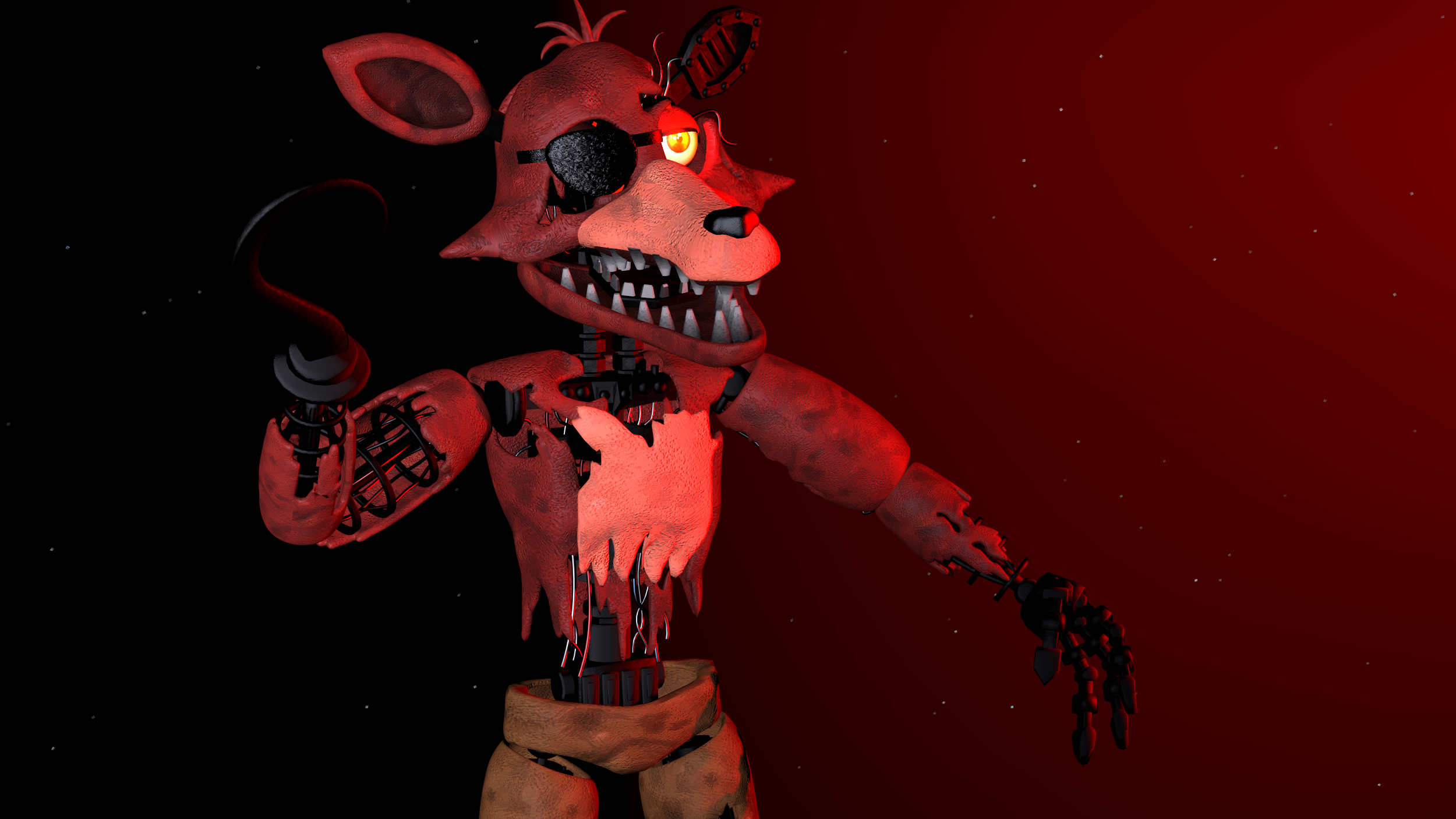 SFM FNAF) Withered Foxy Jumpscare by PsychoticFoxDA on DeviantArt