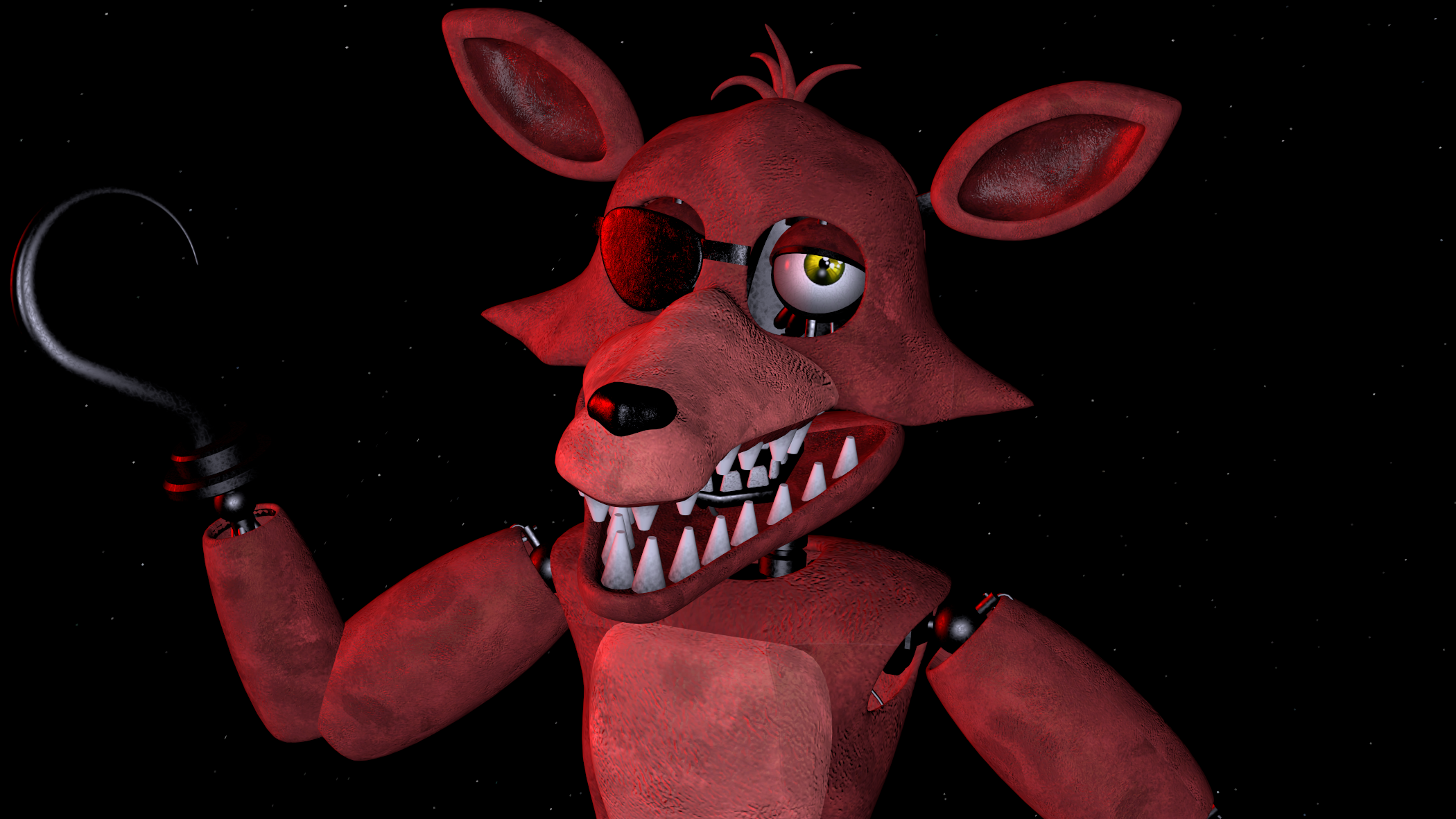 Unwithered Foxy Jumpscare by GameIAN361 on DeviantArt