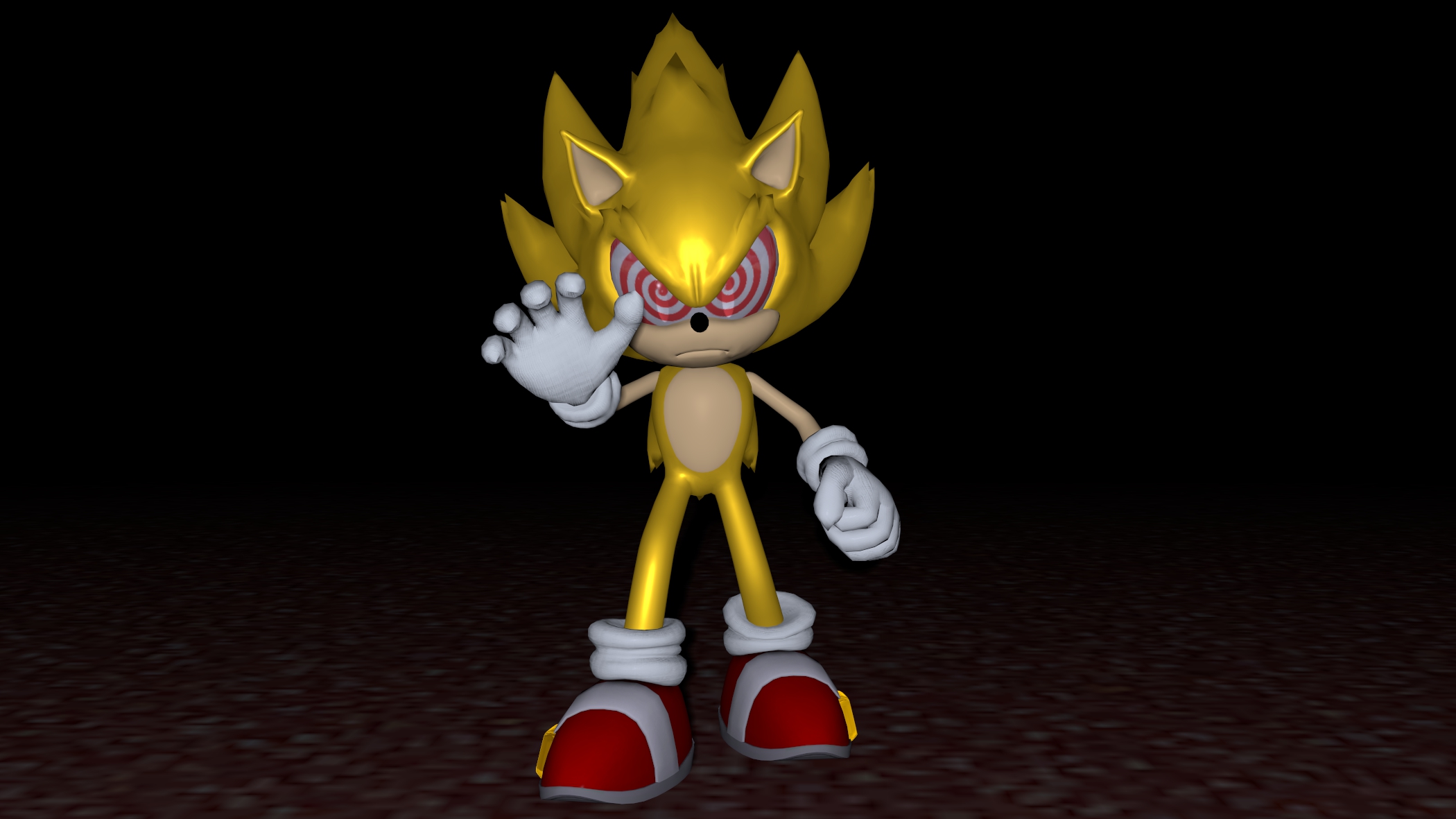 Happy Fleetway Super Sonic GIF by CrystaltheHedgehog0 on DeviantArt