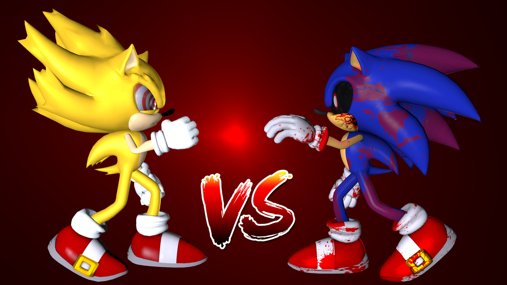 Fleetway vs Sonic.exe