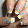 yellow-blue nails no.2
