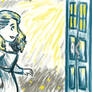 Clara and the TARDIS