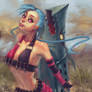 I ain't flat ! ---- Jinx LOL Fan Art