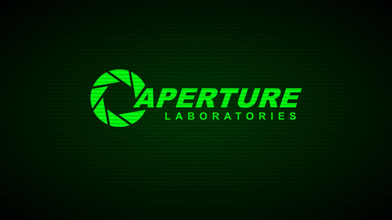 Aperture Laboratories Terminal-Wallpaper (Green)