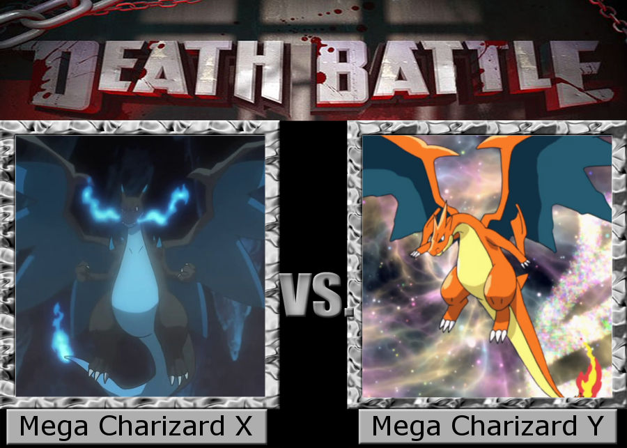 Mega Charizard X VS Mega Charizard Y