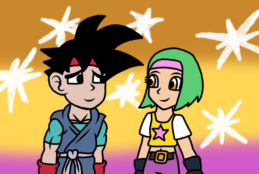 All Rika's Dragon Dragon Ball NG ~ Goku Jr and Rika by Pandalove93 on DeviantArt