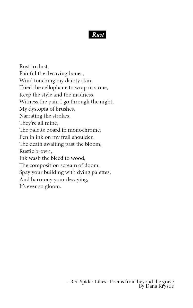 Rust poem by Dana-Krystle on DeviantArt