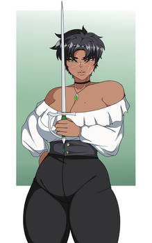 Swordswoman