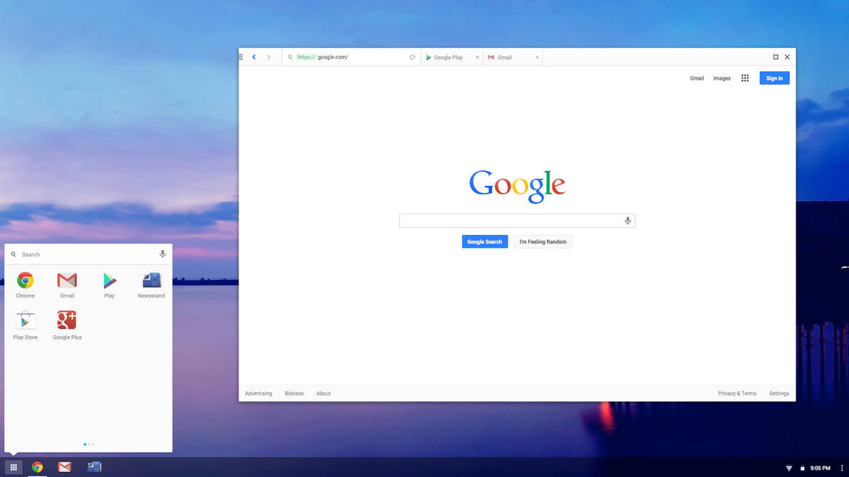 Anome OS Desktop by r2ds