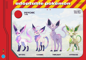 [F2U] Adoptables - Espeon Variations