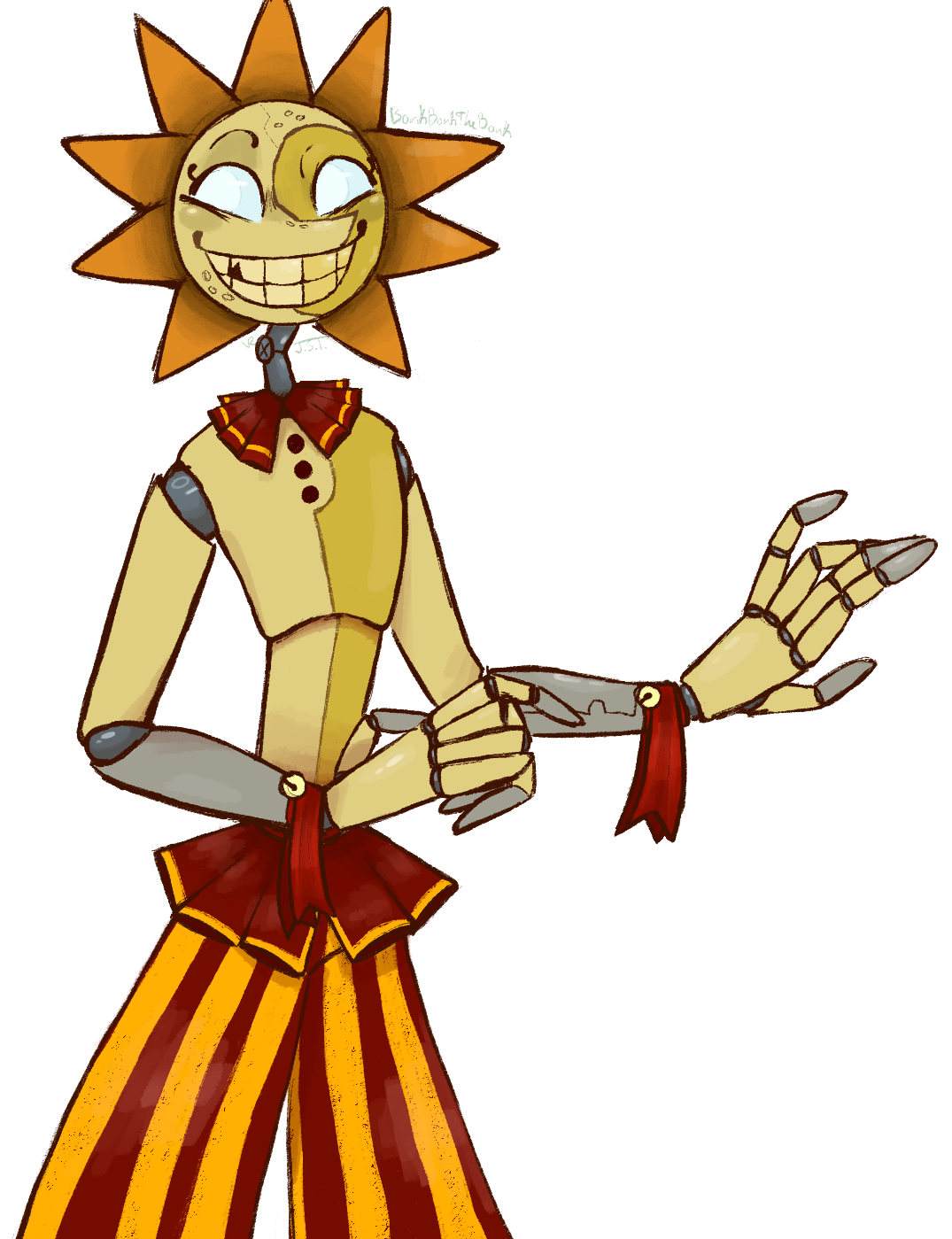 Sundrop from fnaf i think by BonkBonkTheBonk on DeviantArt